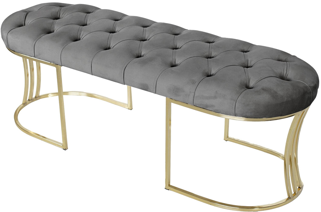 Viego Gold Bench Puf