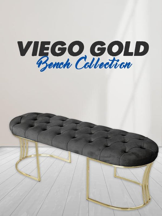 Viego Gold Bench Puf