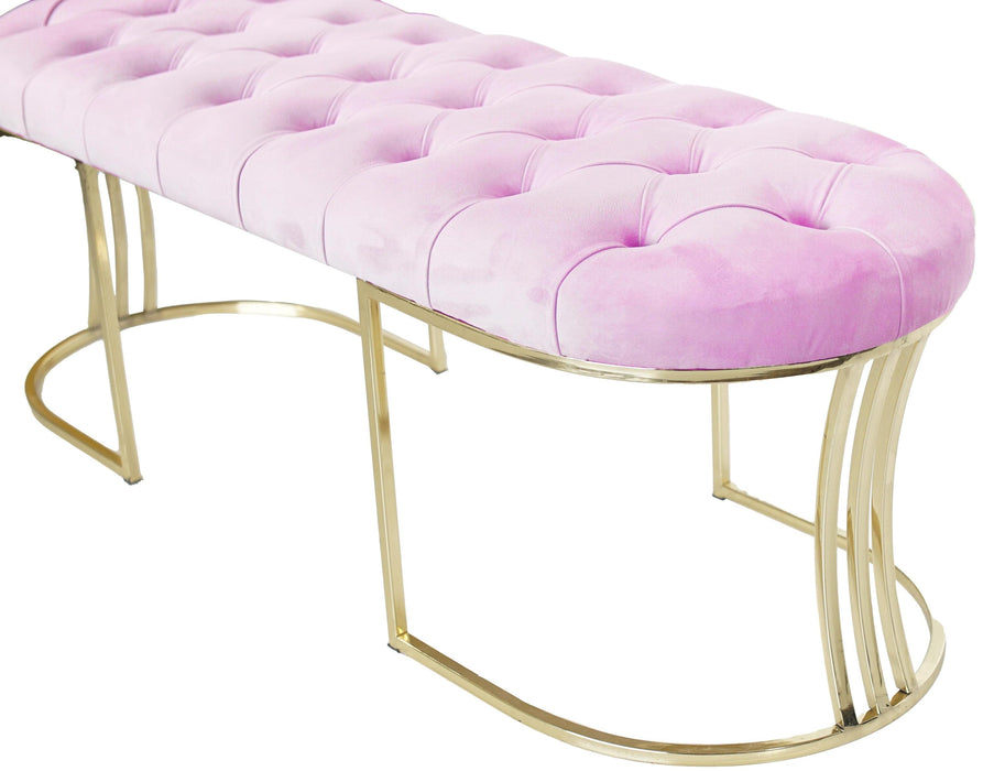 Viego Gold Bench Puf