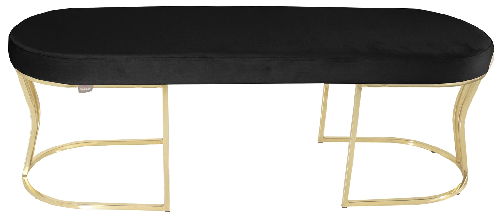 Viego Gold Smooth Bench Puf