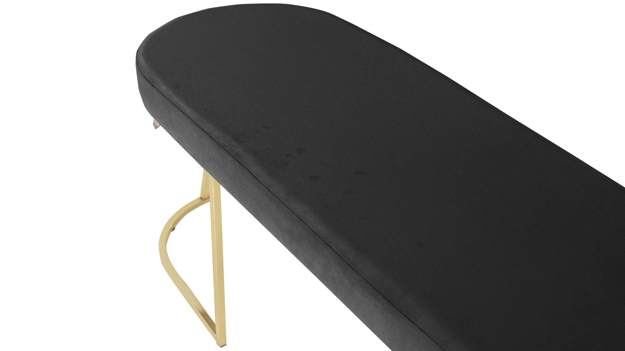 Viego Gold Smooth Bench Puf