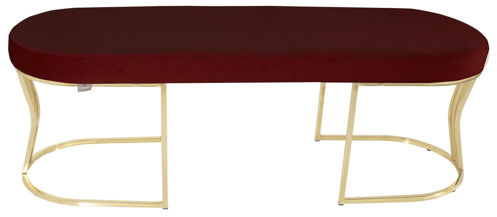 Viego Gold Smooth Bench Puf