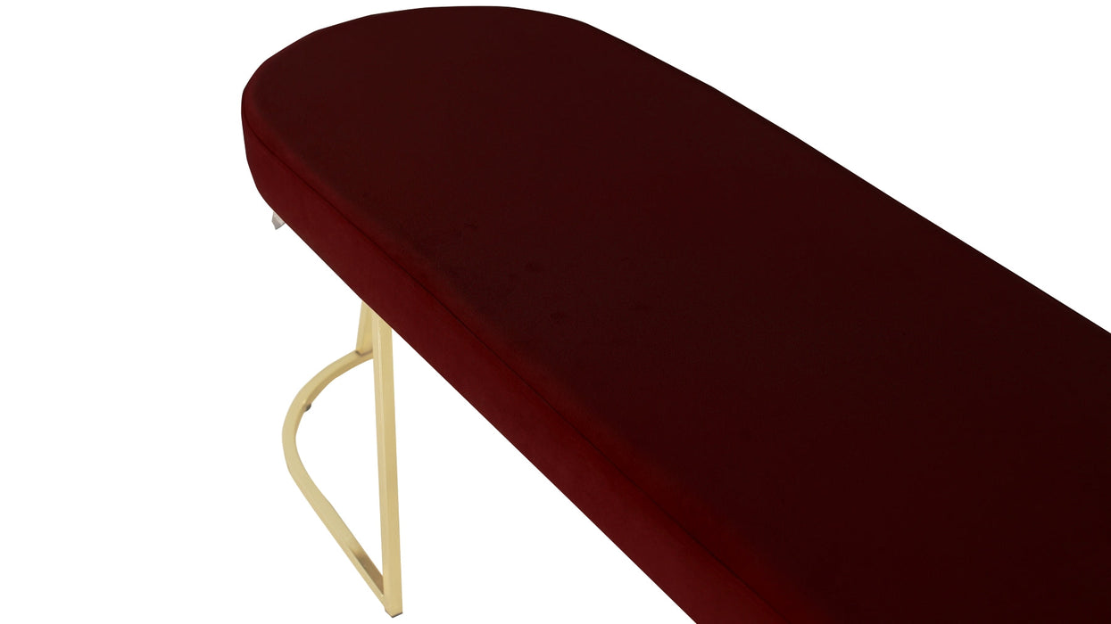 Viego Gold Smooth Bench Puf