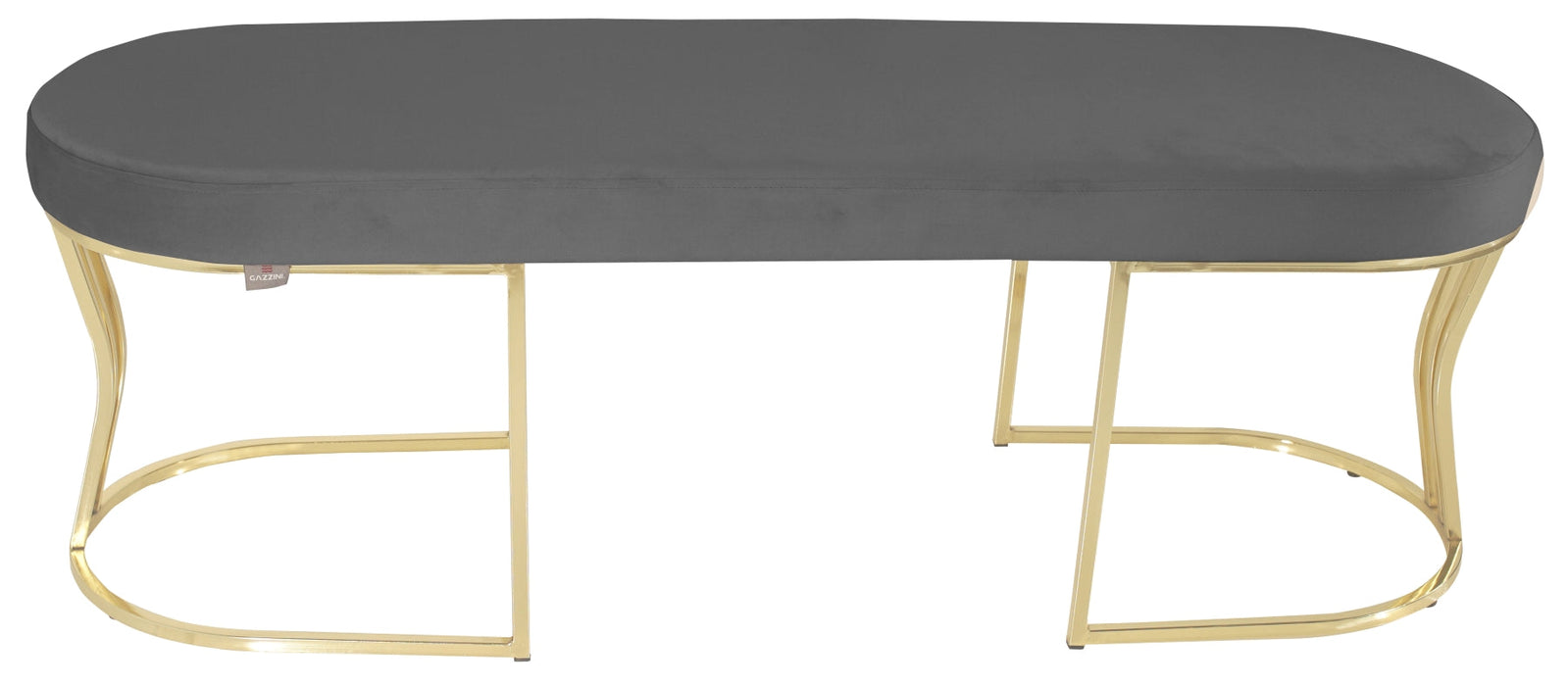 Viego Gold Smooth Bench Puf