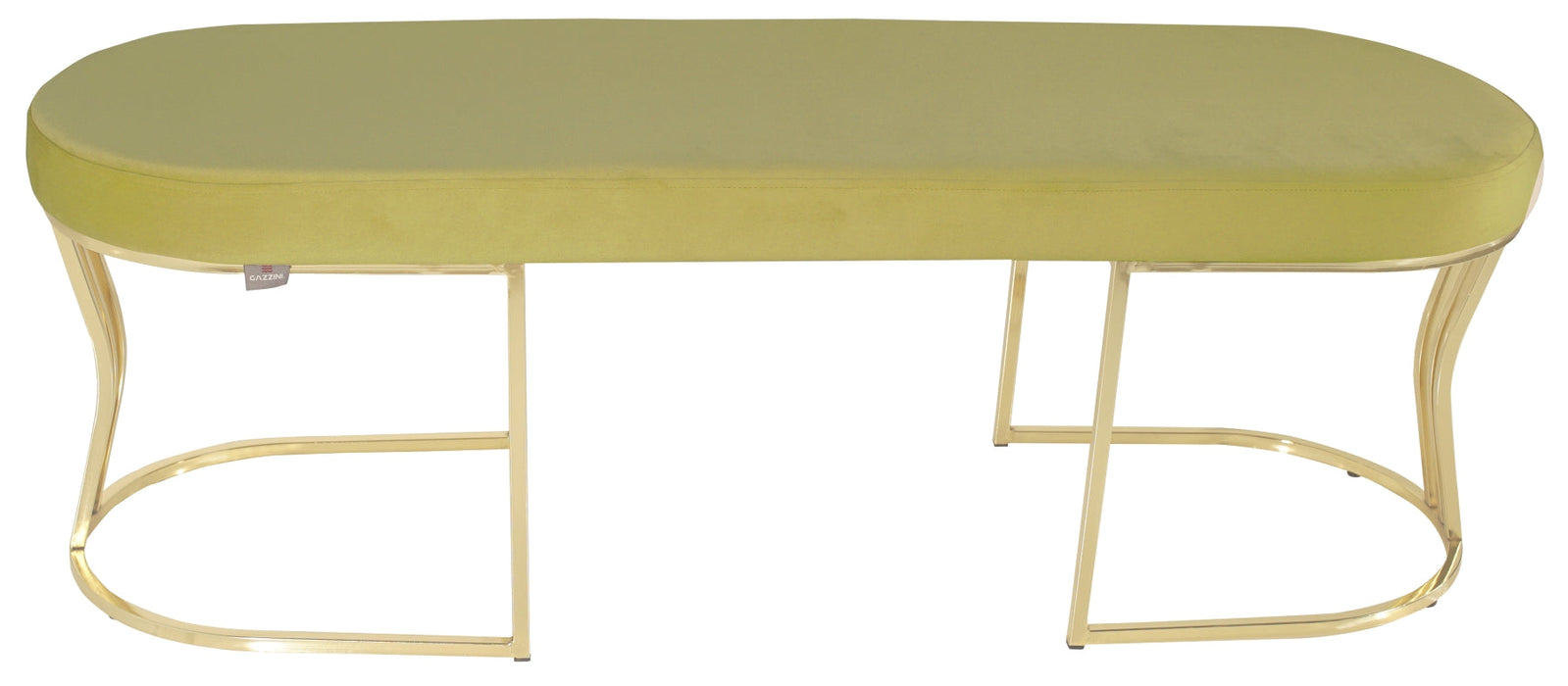 Viego Gold Smooth Bench Puf