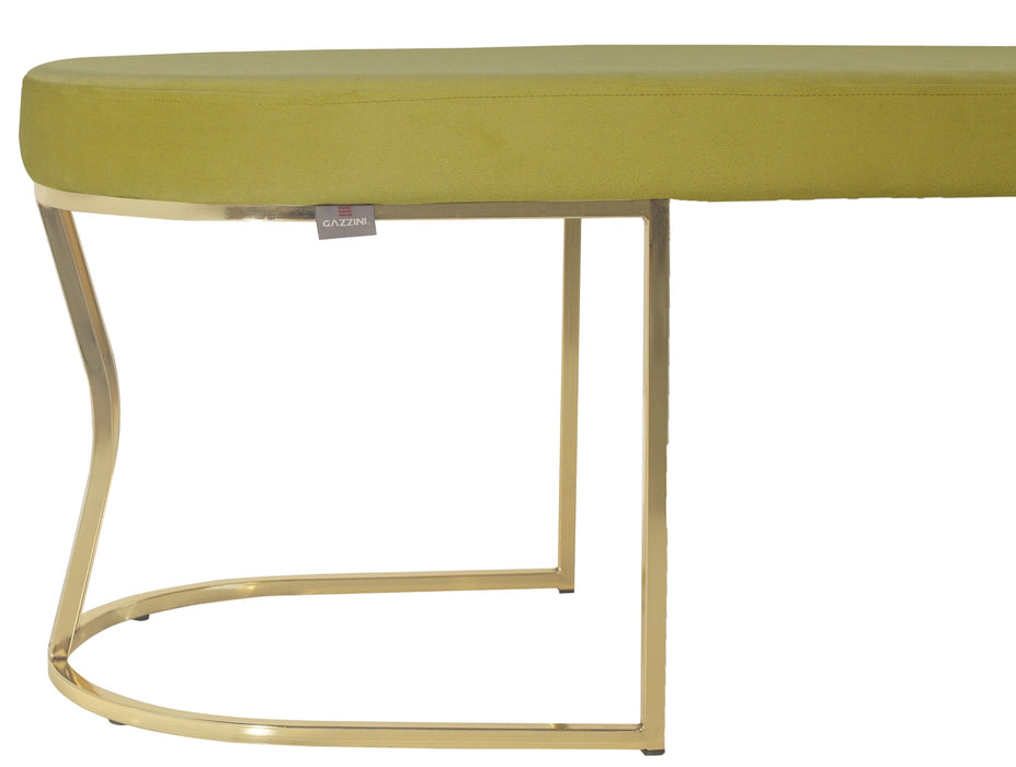 Viego Gold Smooth Bench Puf