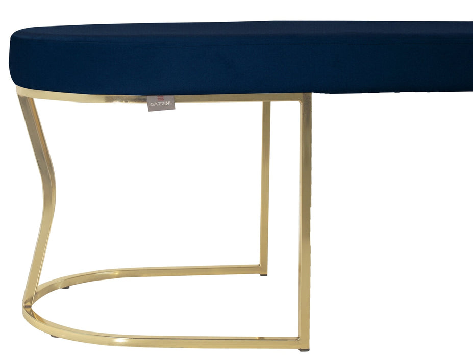 Viego Gold Smooth Bench Puf