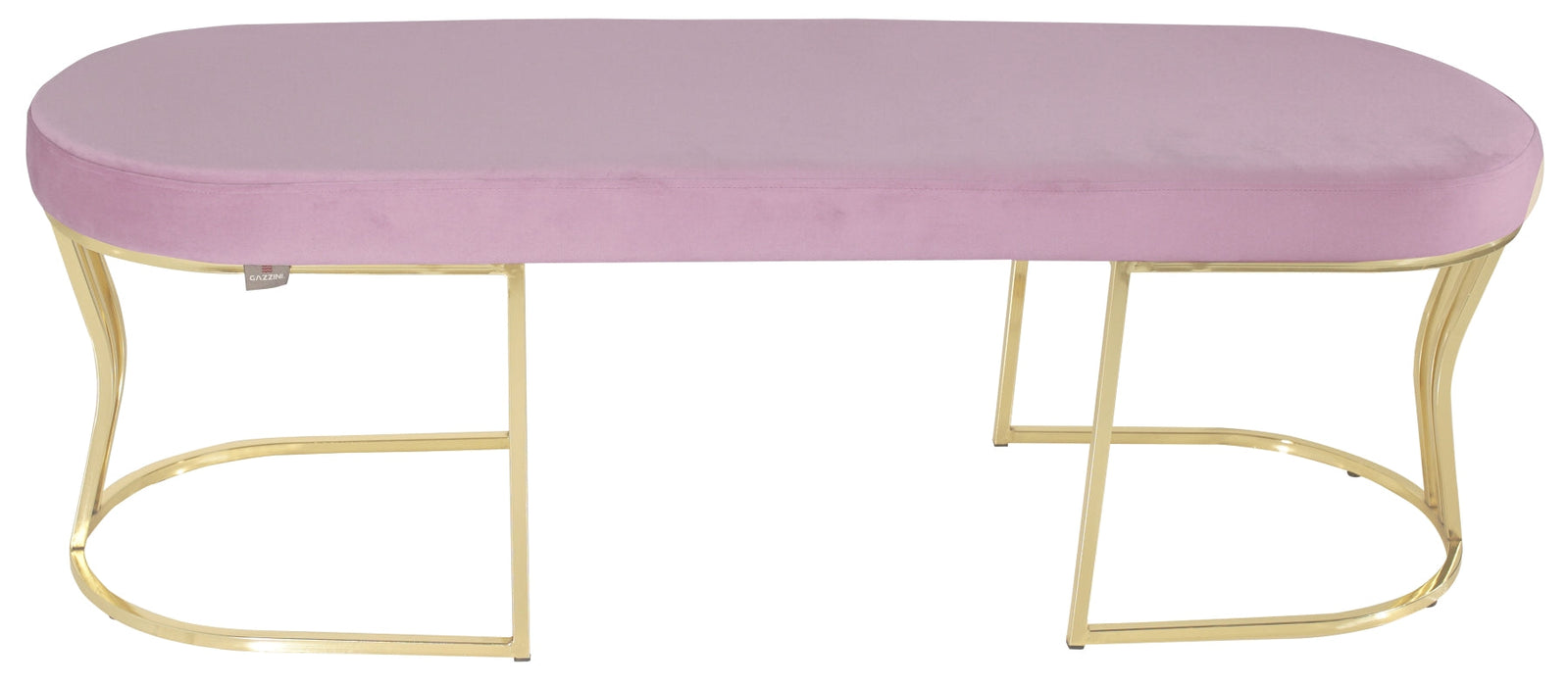 Viego Gold Smooth Bench Puf