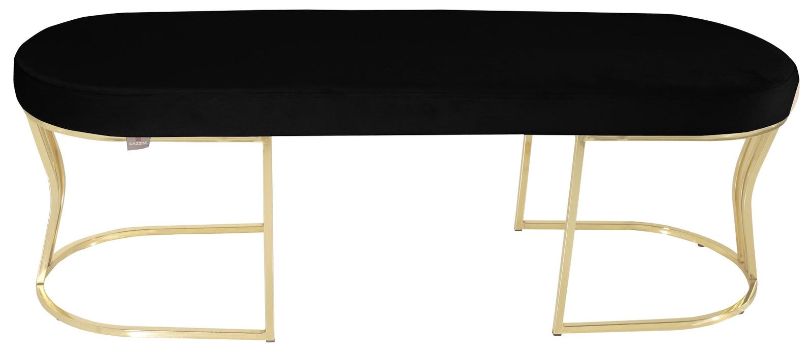 Viego Gold Smooth Bench Puf