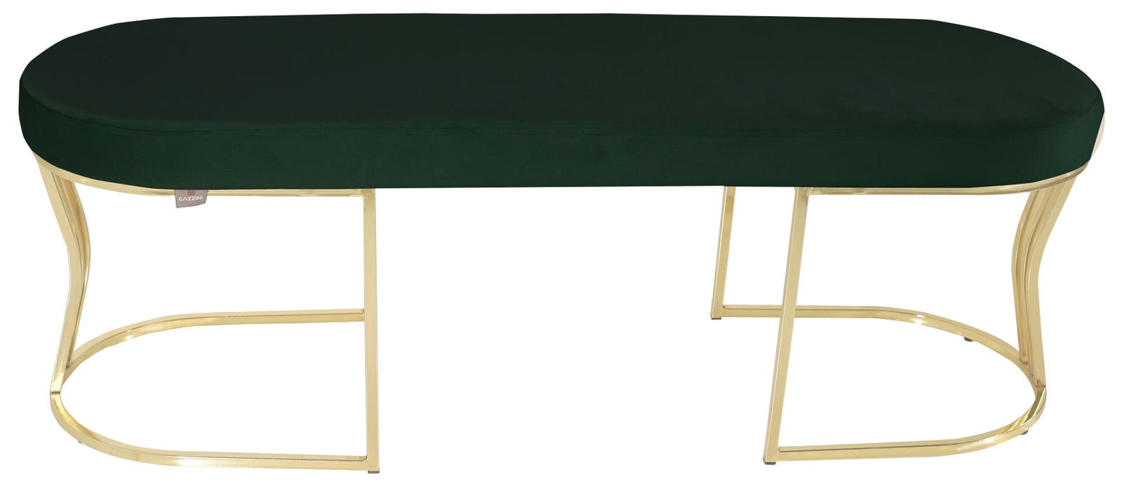 Viego Gold Smooth Bench Puf