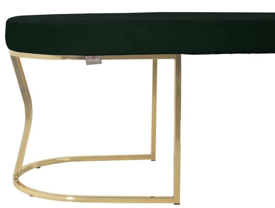 Viego Gold Smooth Bench Puf