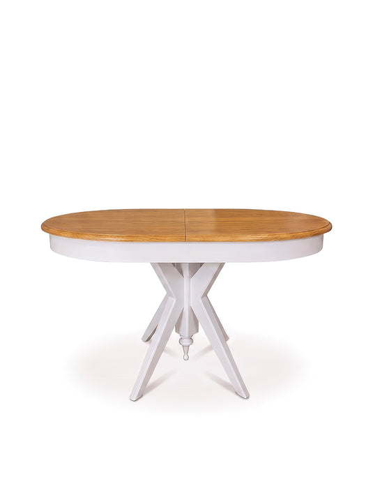 Vintera Açılır Oval Ahşap Mutfak Masası 80x120