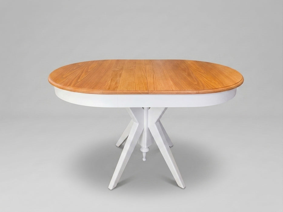 Vintera Açılır Oval Ahşap Mutfak Masası 80x120