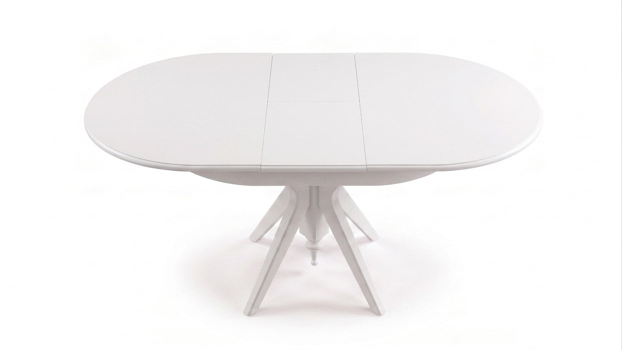 Vintera Açılır Oval Ahşap Mutfak Masası 80x120