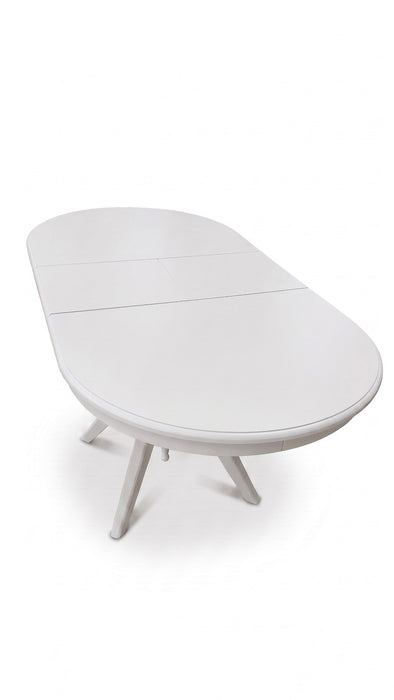 Vintera Açılır Oval Ahşap Mutfak Masası 80x120