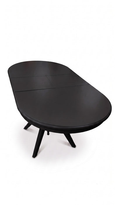 Vintera Açılır Oval Ahşap Mutfak Masası 80x120
