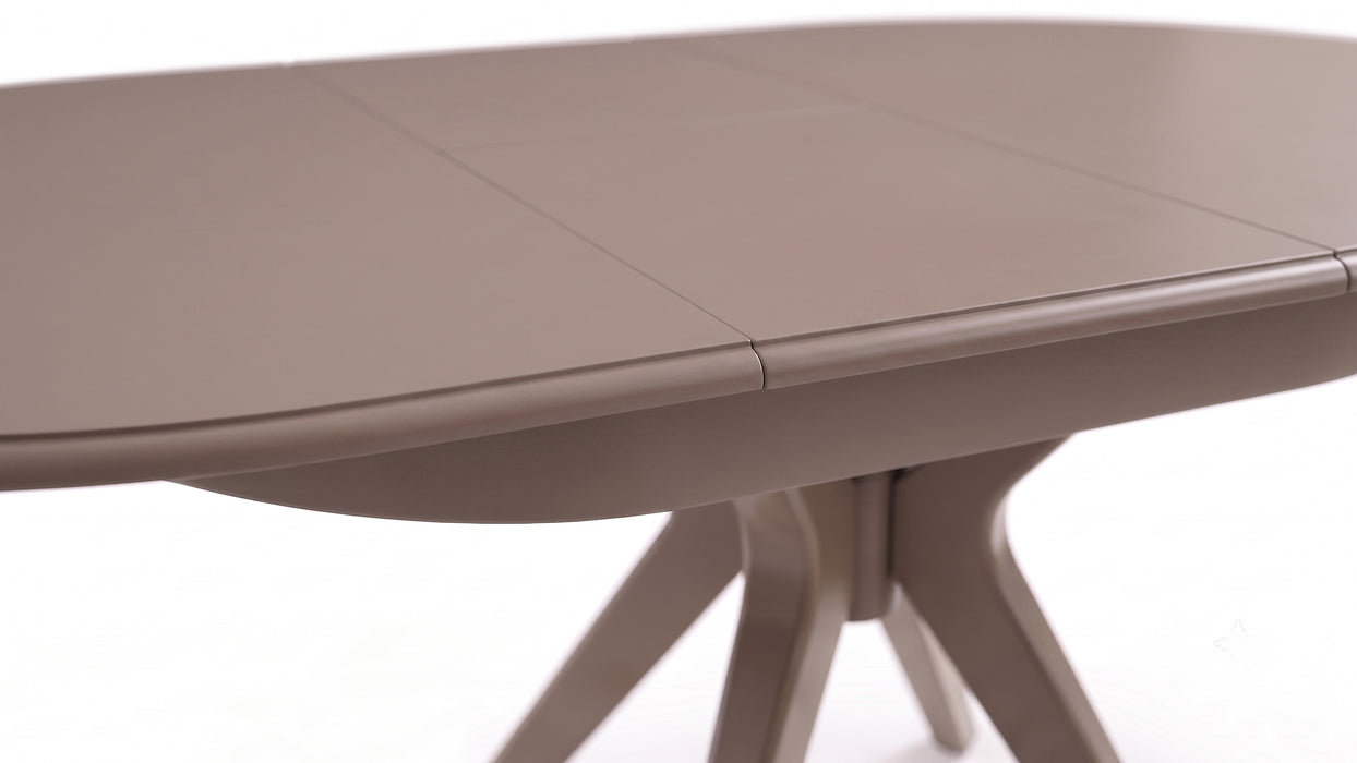 Vintera Açılır Oval Ahşap Mutfak Masası 80x120