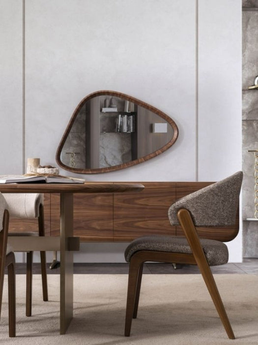 Vitton Ceviz Ahşap Yemek Odası Sandalyesi