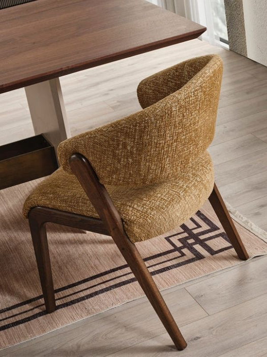 Vitton Ceviz Ahşap Yemek Odası Sandalyesi