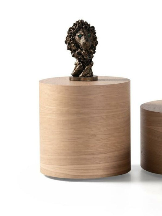 Walnut Ahşap Yan Sehpa