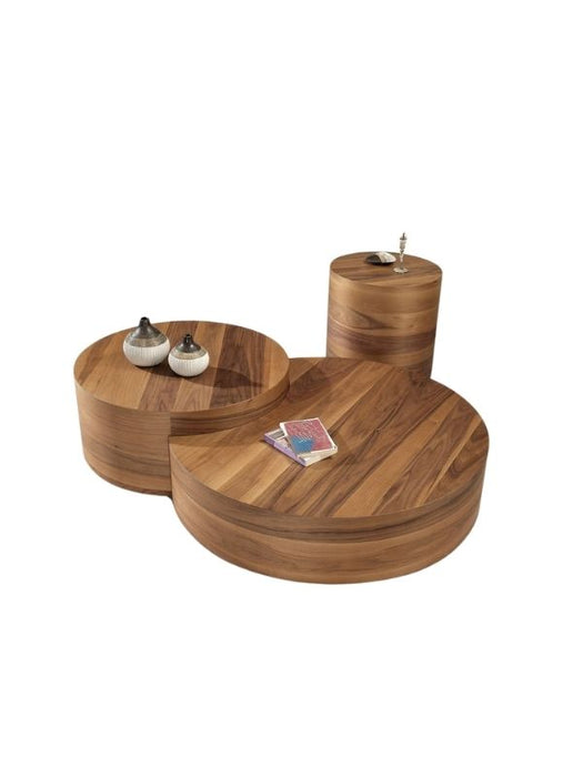 Walnut Ceviz Orta Sehpa Takımı