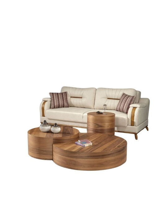 Walnut Ceviz Orta Sehpa Takımı