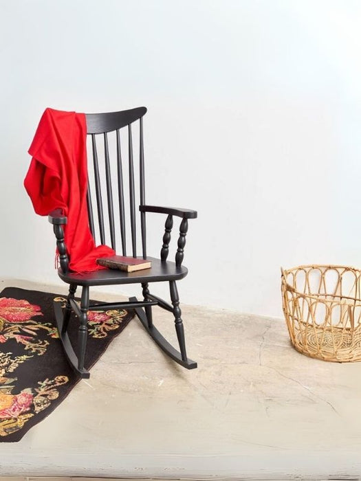 Willlow Rocker Ahşap Sallanır Sandalye