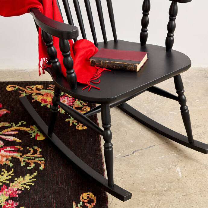 Willlow Rocker Ahşap Sallanır Sandalye