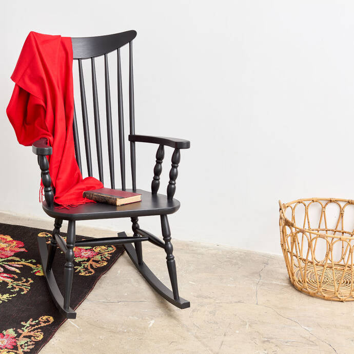 Willlow Rocker Ahşap Sallanır Sandalye