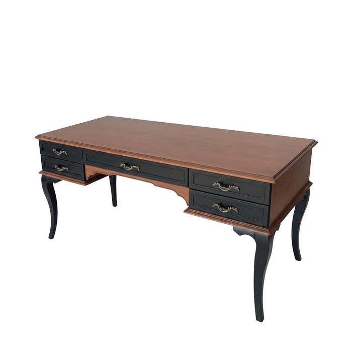 Winchester Rustik Still Çekmeceli Ahşap Çalışma Masası 75x160