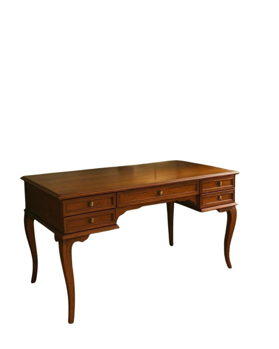 Winchester Rustik Still Çekmeceli Ahşap Çalışma Masası 75x160