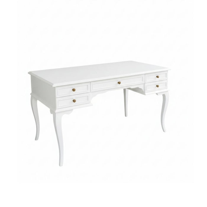 Winchester Rustik Still Çekmeceli Ahşap Çalışma Masası 75x160