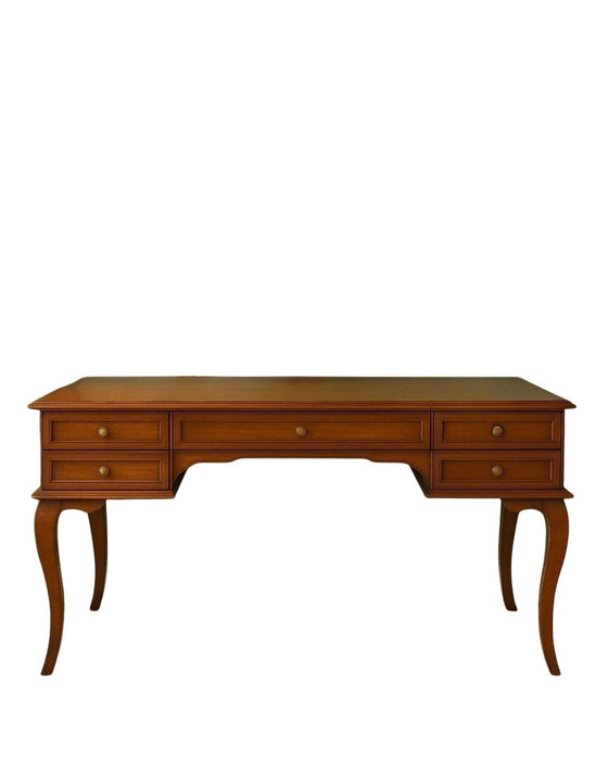 Winchester Rustik Still Çekmeceli Ahşap Çalışma Masası 75x140