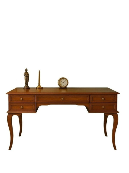 Winchester Rustik Still Çekmeceli Ahşap Çalışma Masası 75x140