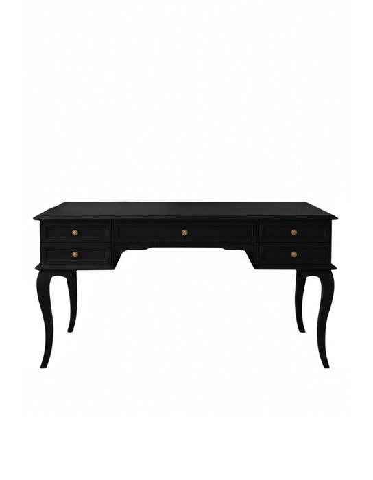 Winchester Rustik Still Çekmeceli Ahşap Çalışma Masası 75x140