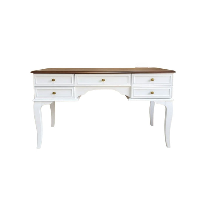 Winchester Rustik Still Çekmeceli Ahşap Çalışma Masası 75x140