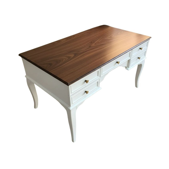 Winchester Rustik Still Çekmeceli Ahşap Çalışma Masası 75x140