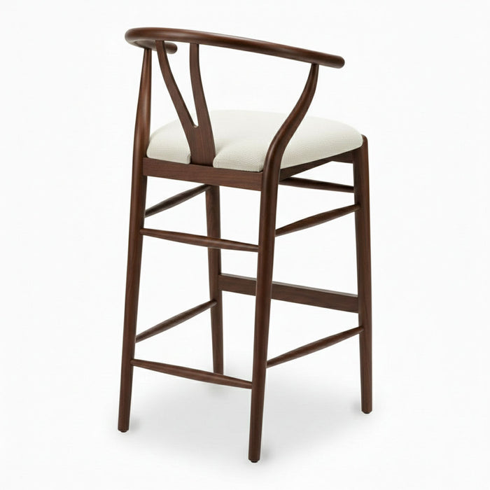 Windsor İskandinav Ahşap Bar Sandalyesi