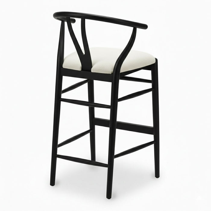 Windsor İskandinav Ahşap Bar Sandalyesi