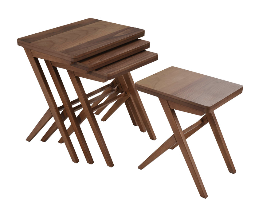 Zeta Ceviz Zigon Sehpa