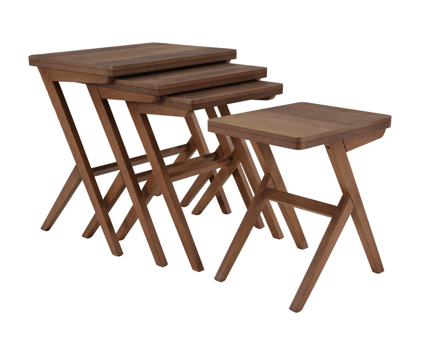 Zeta Ceviz Zigon Sehpa