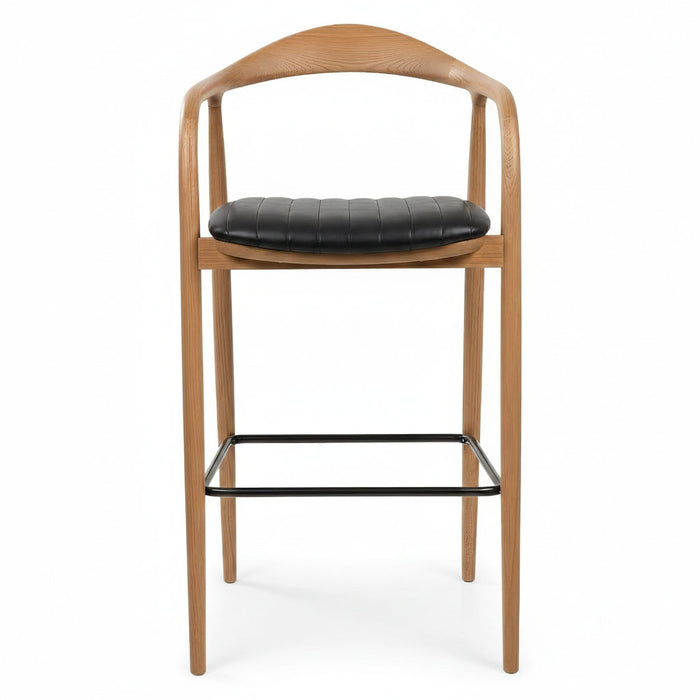 Zodiac Ahşap Bar Sandalyesi