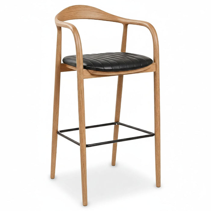 Zodiac Ahşap Bar Sandalyesi