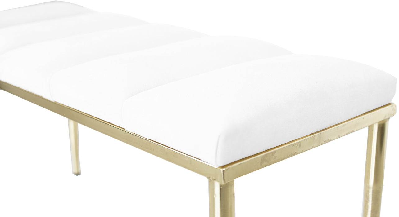 VESTA GOLD PUF- Dilimli Model Puf, Bench