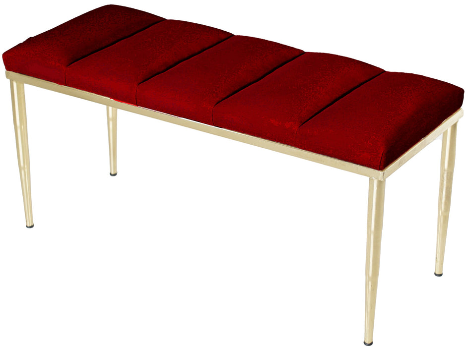 VESTA GOLD PUF- Dilimli Model Puf, Bench