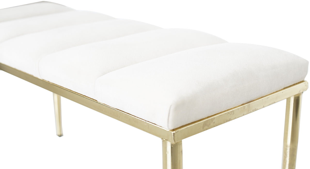 VESTA GOLD PUF- Dilimli Model Puf, Bench