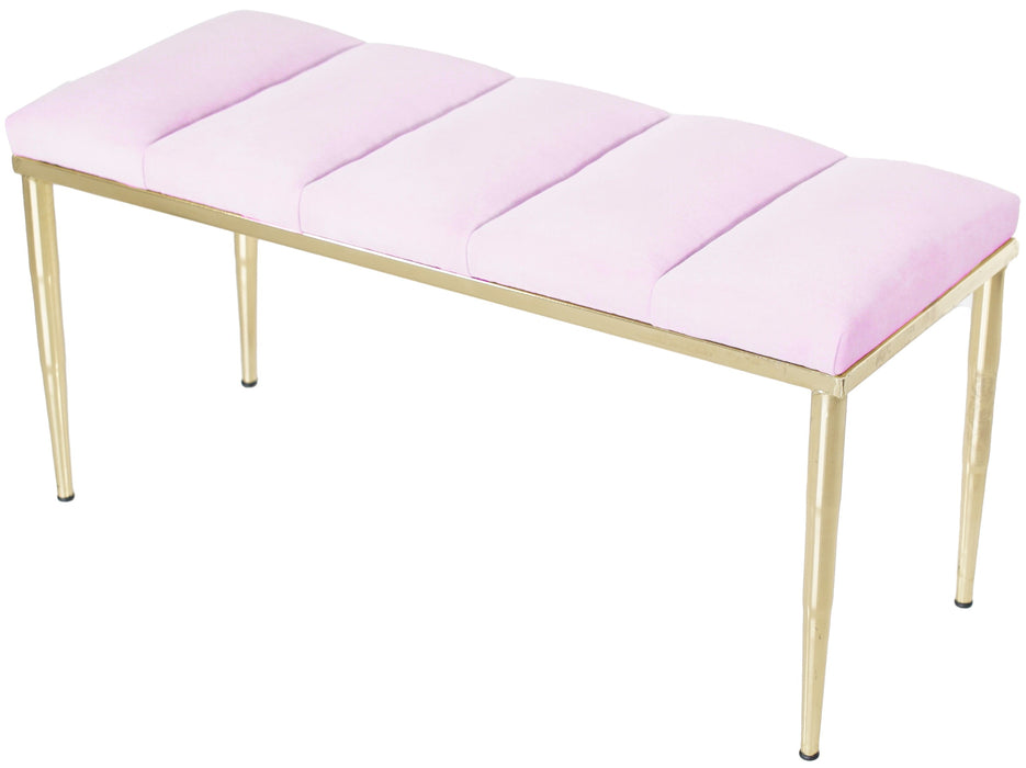 VESTA GOLD PUF- Dilimli Model Puf, Bench